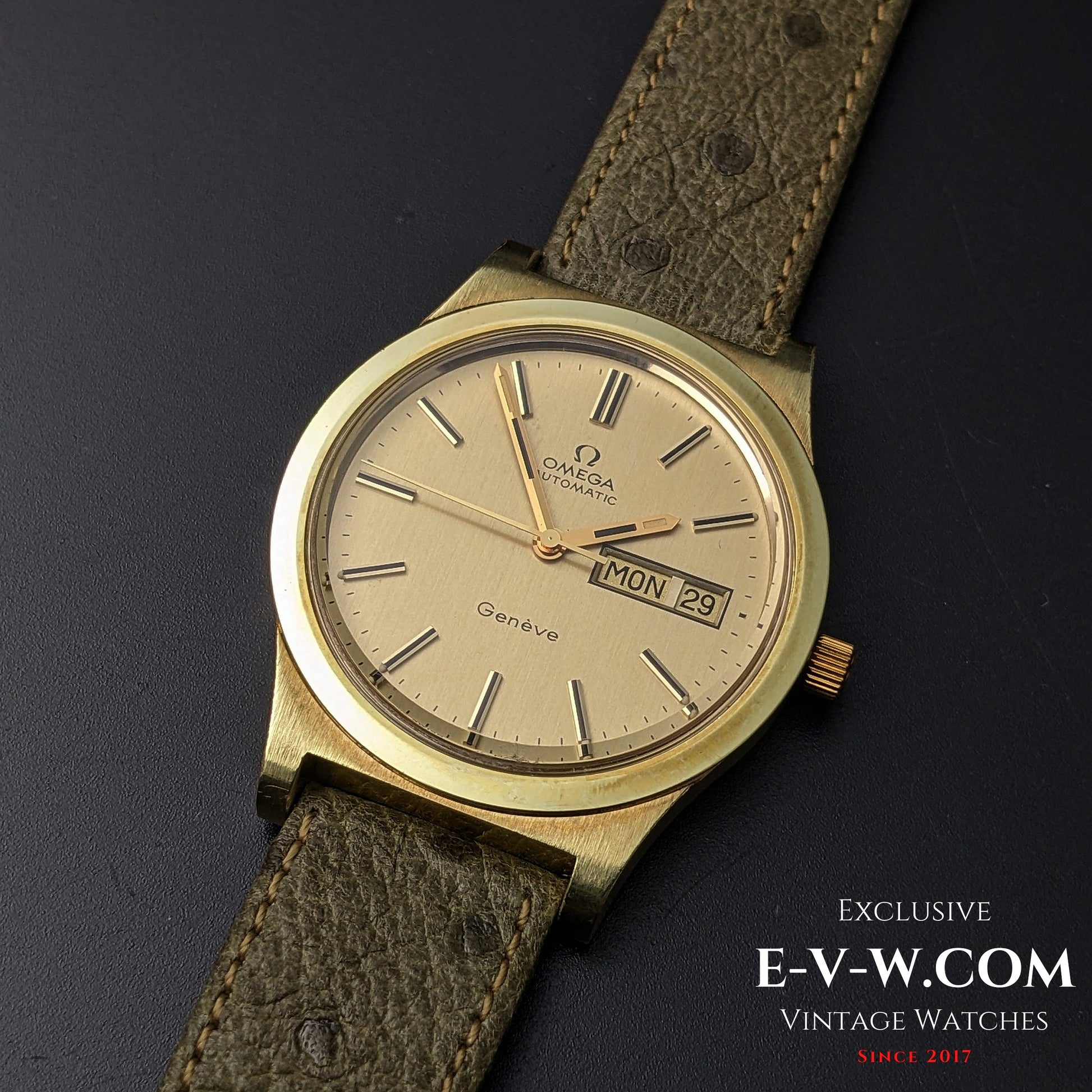 53 Years Old Vintage Omega Automatic Geneve / Ref. 1660169 / Cal. 1022 / Vintage 1972