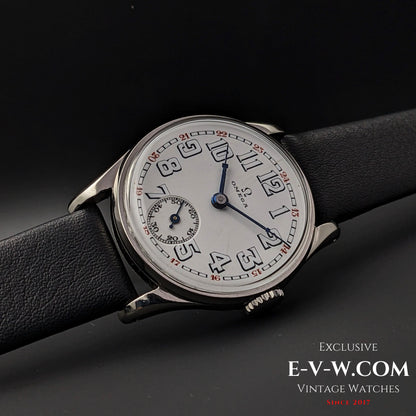 84 Years Old Rare Omega Art Deco / Cal. 25,6SOBT3/ Vintage 1939