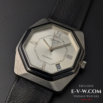 Longines automatique vintage de 50 ans / Octogonale / Rare NOS / Réf. 4822 / Cal. 633.1 / Année 1975