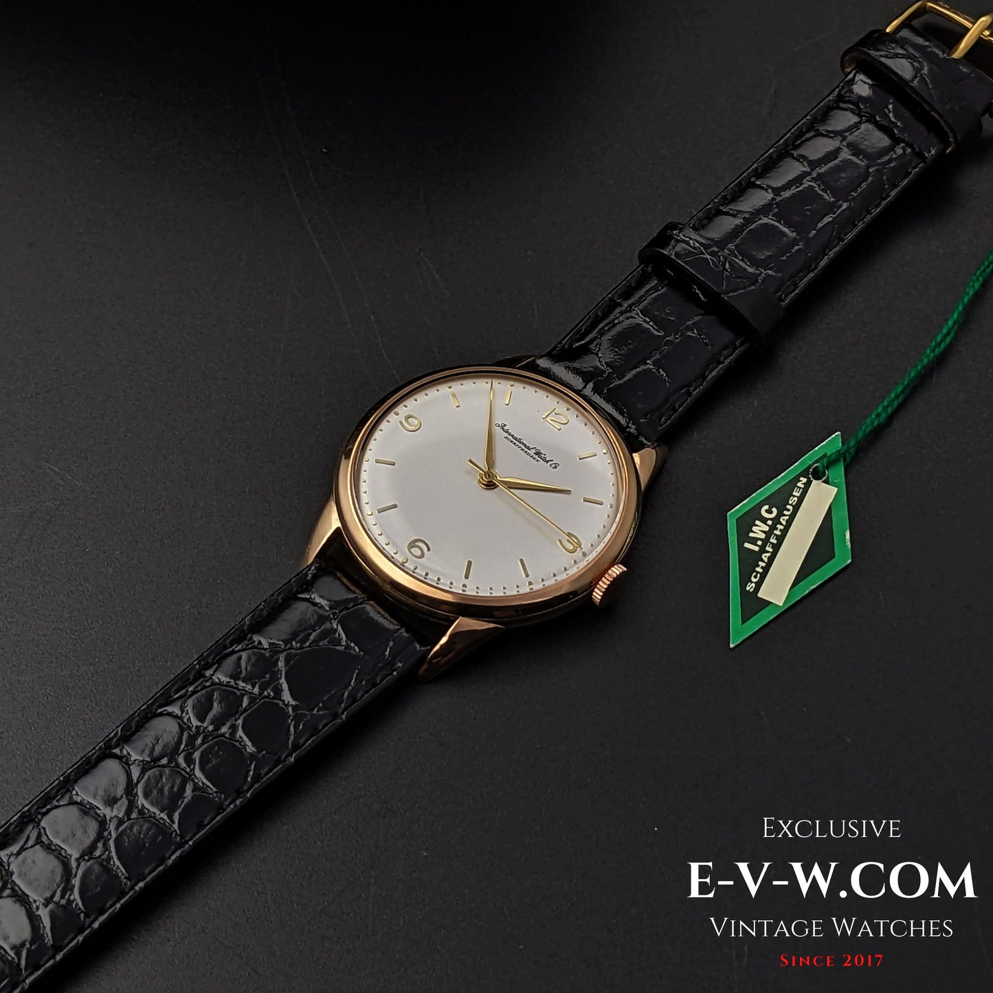 67 Years Old Vintage IWC Schaffhausen 18k Gold / Cal. 89 / Vintage 1956