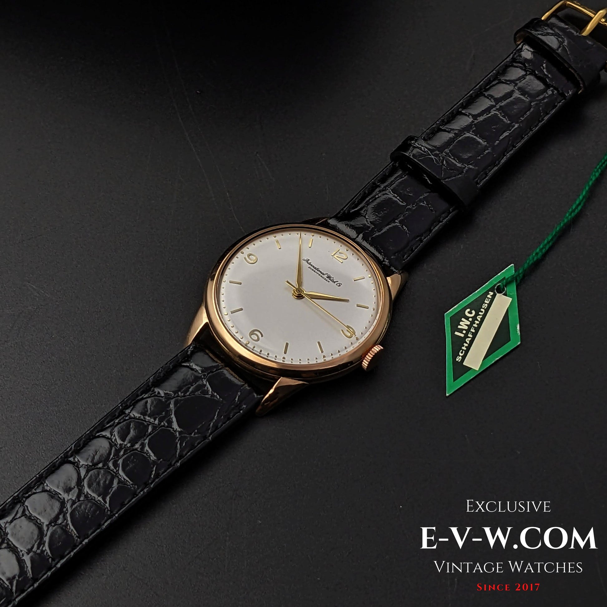 67 Years Old Vintage IWC Schaffhausen 18k Gold / Cal. 89 / Vintage 1956