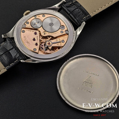 76 Years Old Vintage Omega Jumbo 38,5mm / Oversize /  Ref. 2505-4 / Cal. 265 (30T2) / Vintage 1947