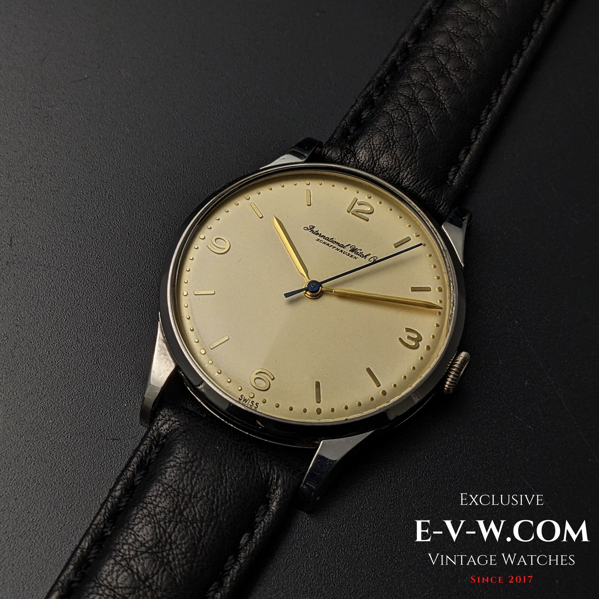 68 Years Old Vintage IWC Schaffhausen Classic 50's / Cal. 89 / Vintage 1957