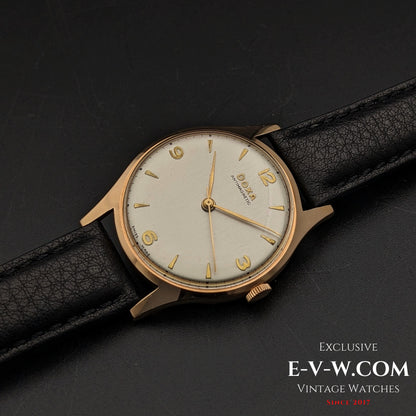 74 Vintage DOXA Antimagnatic / 14k Solid Gold / Cal. 11 1/2 1147 /  Vintage1950