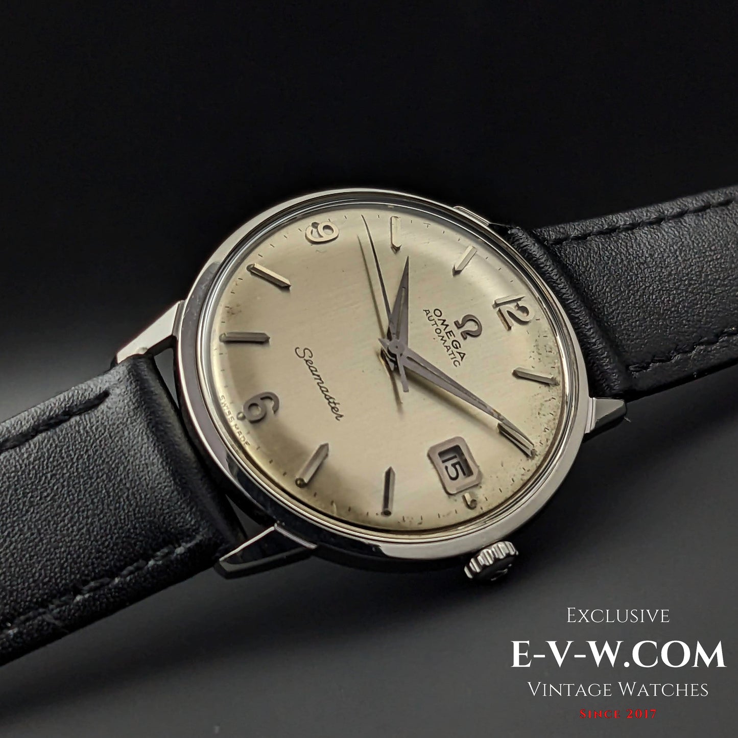 Omega Seamaster vintage de 60 ans, réf. 166001 / Cal. 562 / Année 1963