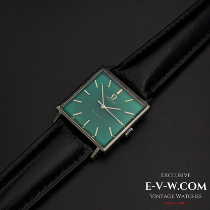 Omega De Ville vintage de 59 ans / Carrée / Réf. 161014 / Cal. 671 / Année 1965