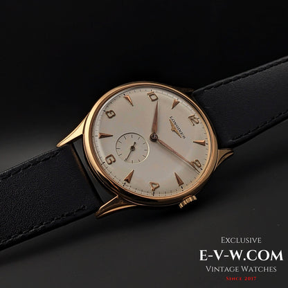 70 Years Old Vintage Longines 18k Gold Automtaic / Cal. 22A / Vintage 1953