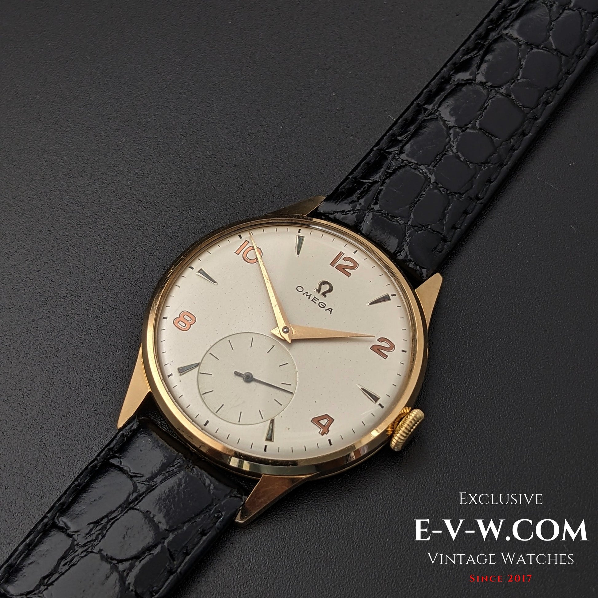 63 Years Old Vintage Omega 18k Gold / Jumbo Ref. 14170 / Cal. 268(30T2) Vintage 1961