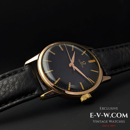 62 Years Old Vintage Omega Black dial Ref. 14714-61SC / Cal. 285 / Vintage 1961