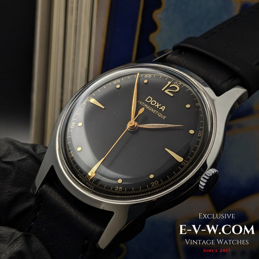 Début des années 1950 — DOXA — Antimagnétique 38 mm Jumbo — Cal. 1080 — Années 1950 — Révisée