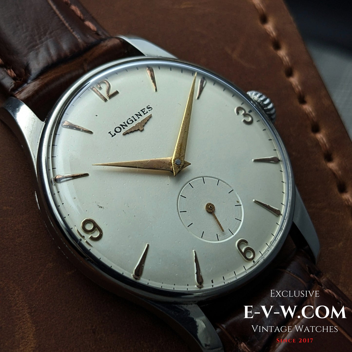 Longines Calatrava de 68 ans - Réf. 5356-35 - Cal. 12,68Z - Année 1957 - Révisée