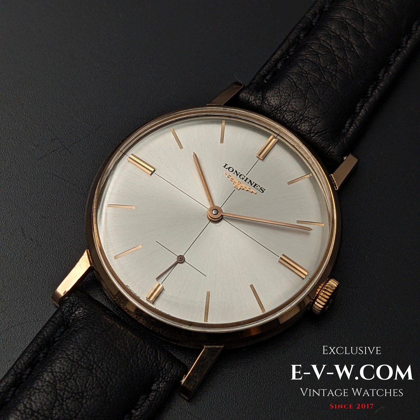 59 Years Old Vintage Longines Calatrava 18k gold / Ref. 7515 / Cal. 30L