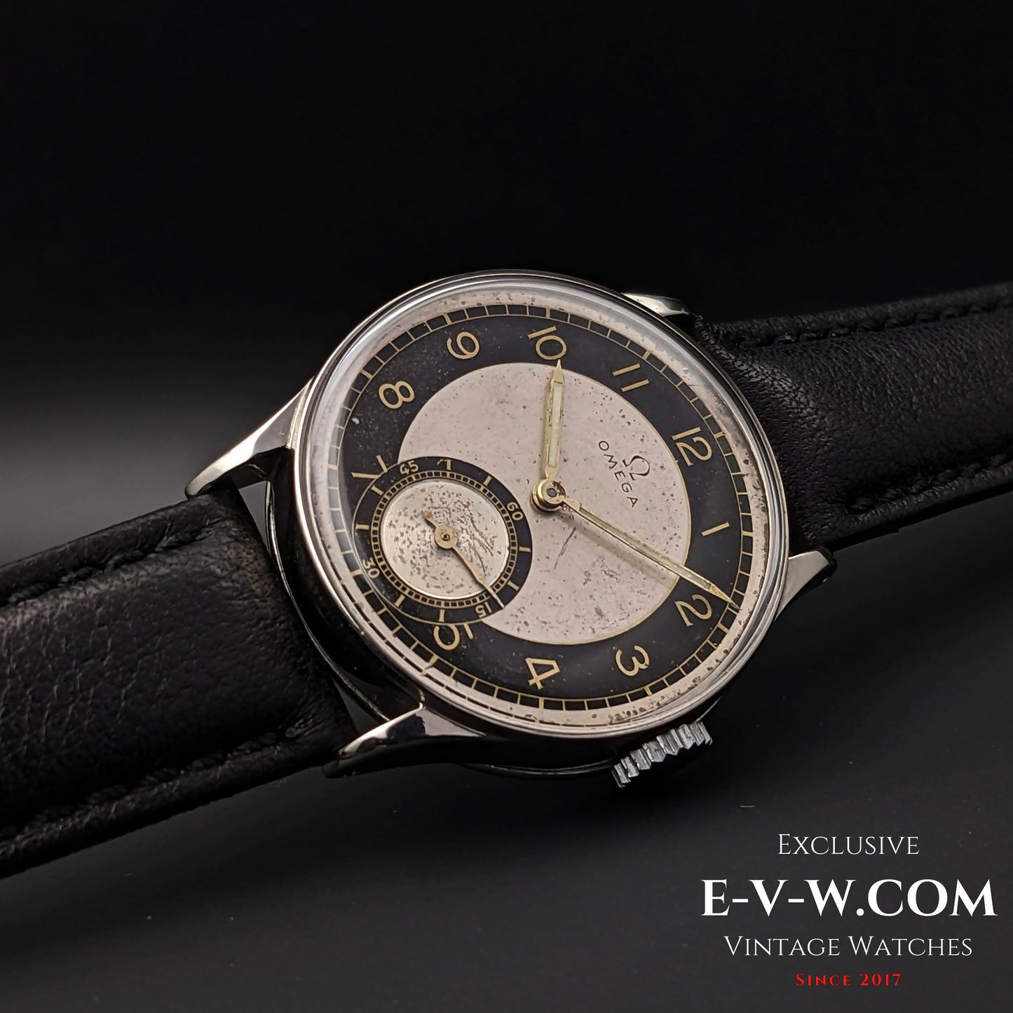 88 Years Old Vintage Omega Bulls Eye / Cal. 26.5SOB T2 / Vintage 1935