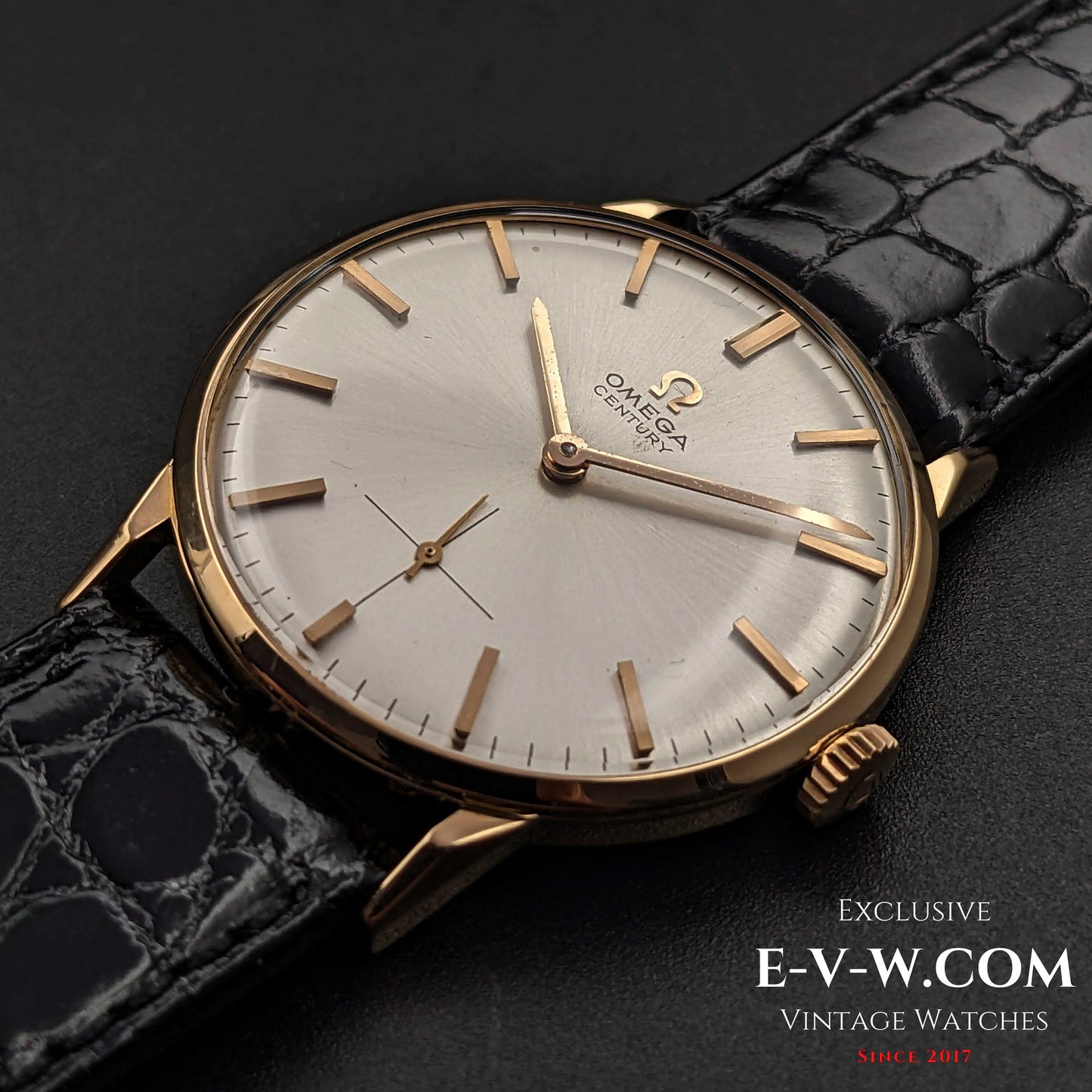 59 Years Old Vintage Omega Century 18k Gold Ref. 121003 / Cal. 269(30T2) / Vintage 1964