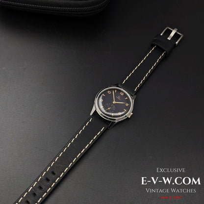 77 Years Old Vintage Omega Black Ref. 2622-1 / Cal. 265 (30T2) / Vintage 1947
