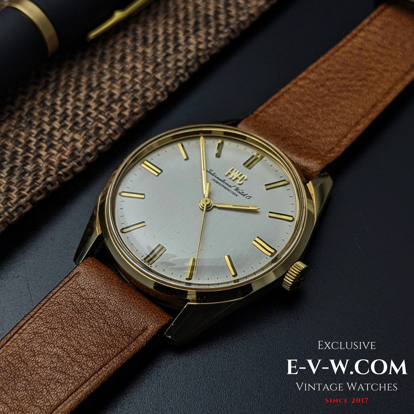 Montre habillée de luxe IWC Schaffhausen vintage de 56 ans | Réf. 910 | Cal. 89 | Année 1969 | Révisée