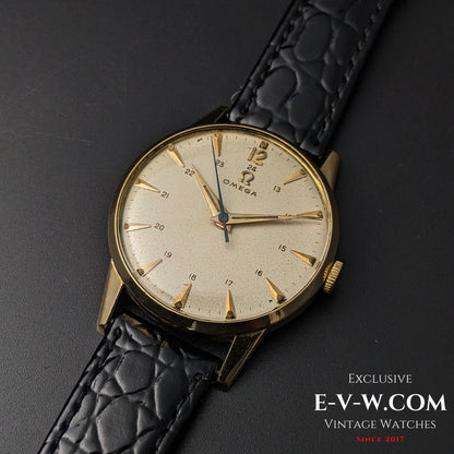 Omega vintage rare de 73 ans, cadran 24 heures / Réf. 2496-3SC / Cal. 283 (30T2) / Année 1952 / Révisée