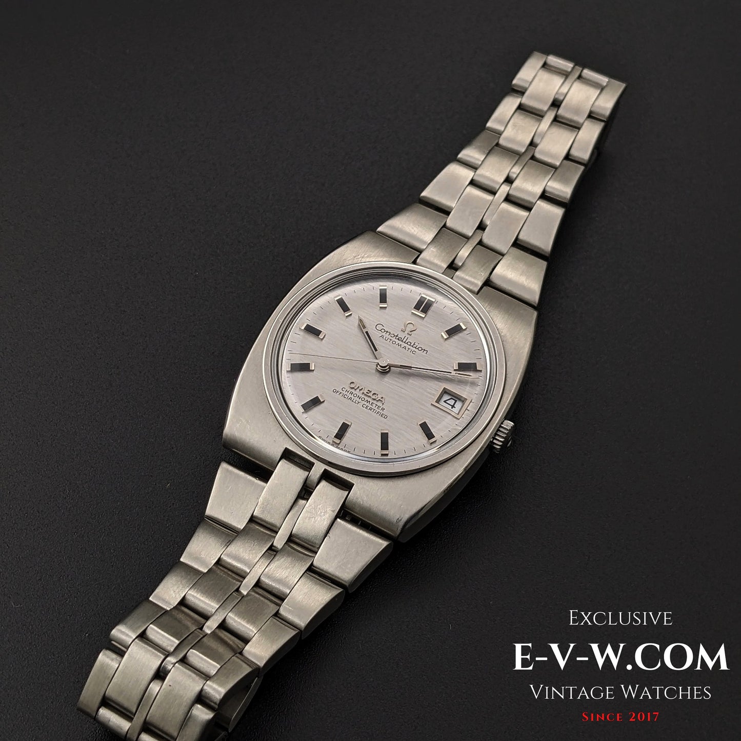 Omega Constellation Automatique Antique de 55 ans, réf. 168046 / Cal. 1001 / Vintage 1969