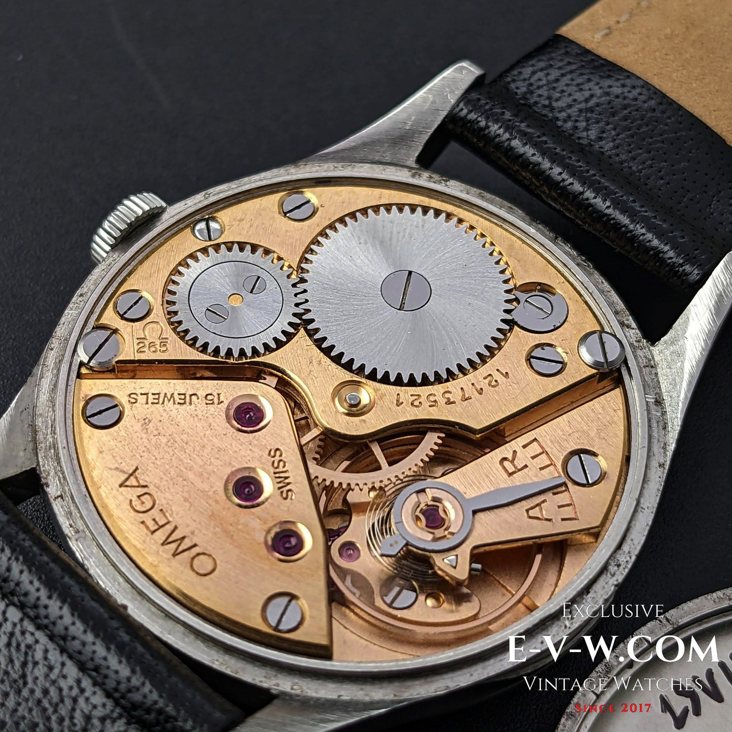 73 Years Old Vintage Omega 265 (30T2 Family) / Ref. 2540-7 / Cal. 265 / Vintage 1950