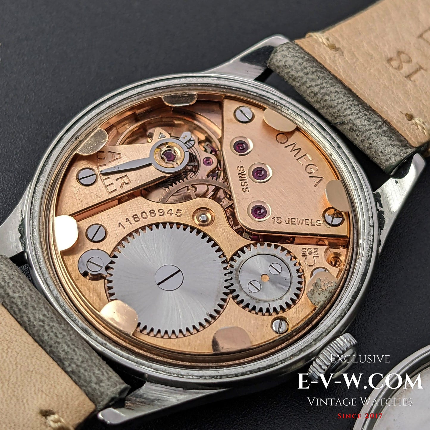 77 Years Old Vintage Omega military Ref. 2383 7 / Cal. 285 (30T2) / Vintage 1947a