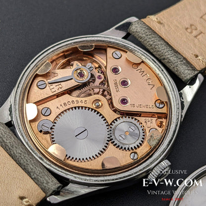 77 Years Old Vintage Omega military Ref. 2383 7 / Cal. 285 (30T2) / Vintage 1947a
