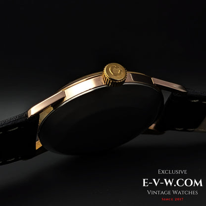 62 Years Old Vintage Omega Black dial Ref. 14714-61SC / Cal. 285 / Vintage 1961