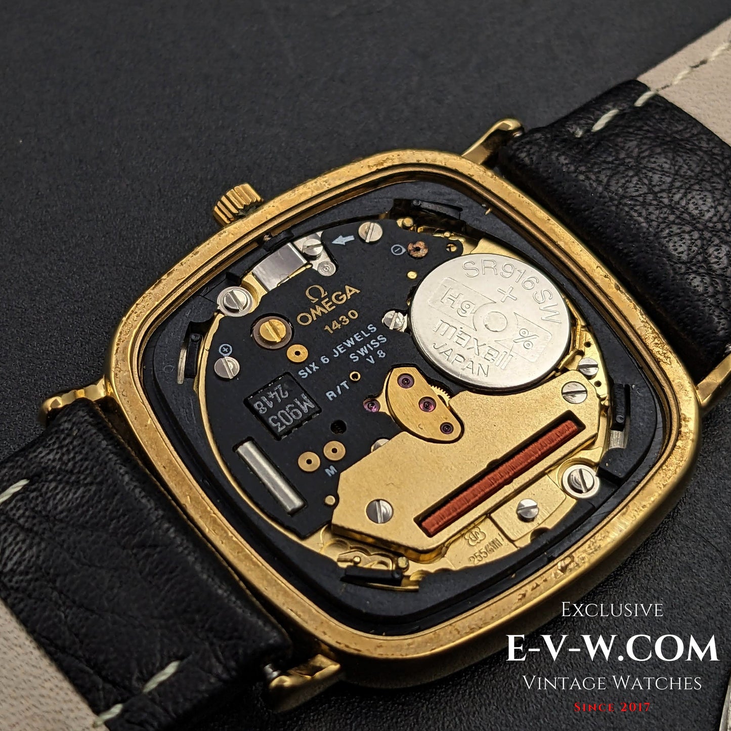 44 Years Old Vintage Omega De Ville / Steel Gold / Cal. 1430 / Vintage 1980