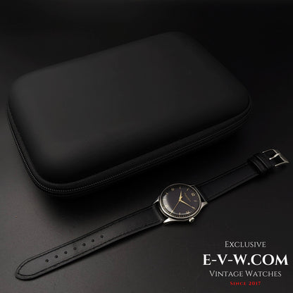 66 Years Old Vintage IWC Schaffhausen Black / Cal. 89 / Vintage 1957