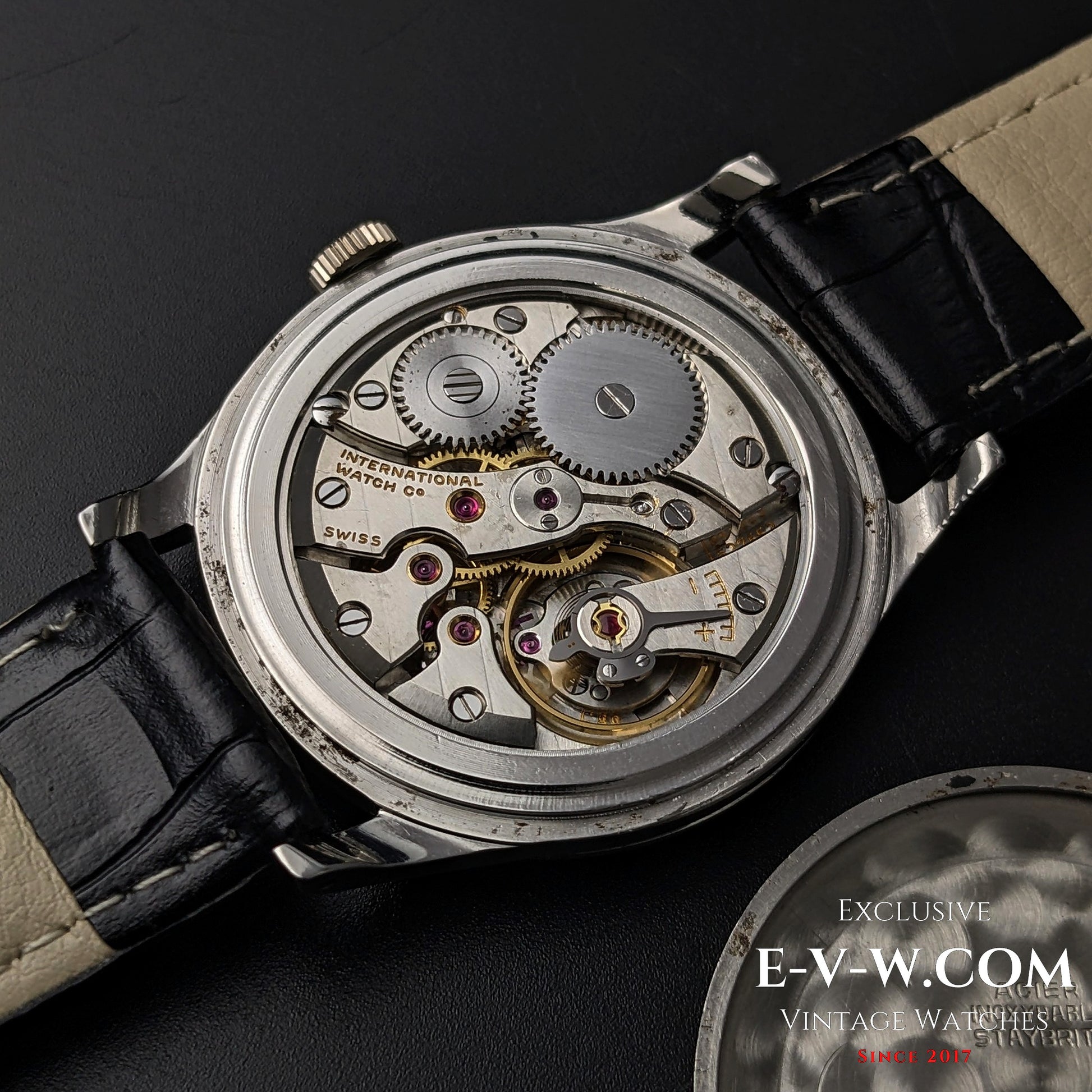 63 Years Old Vintage IWC Schaffhausen Unique Skeleton Pocket Watch / Cal. 89 / Vintage 1962