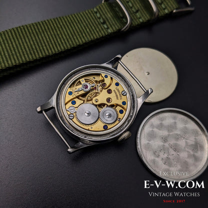83 Years Old Vintage Longines WWII / Military / Ref. 6172 / Cal. 1068Z / Vintage 1942