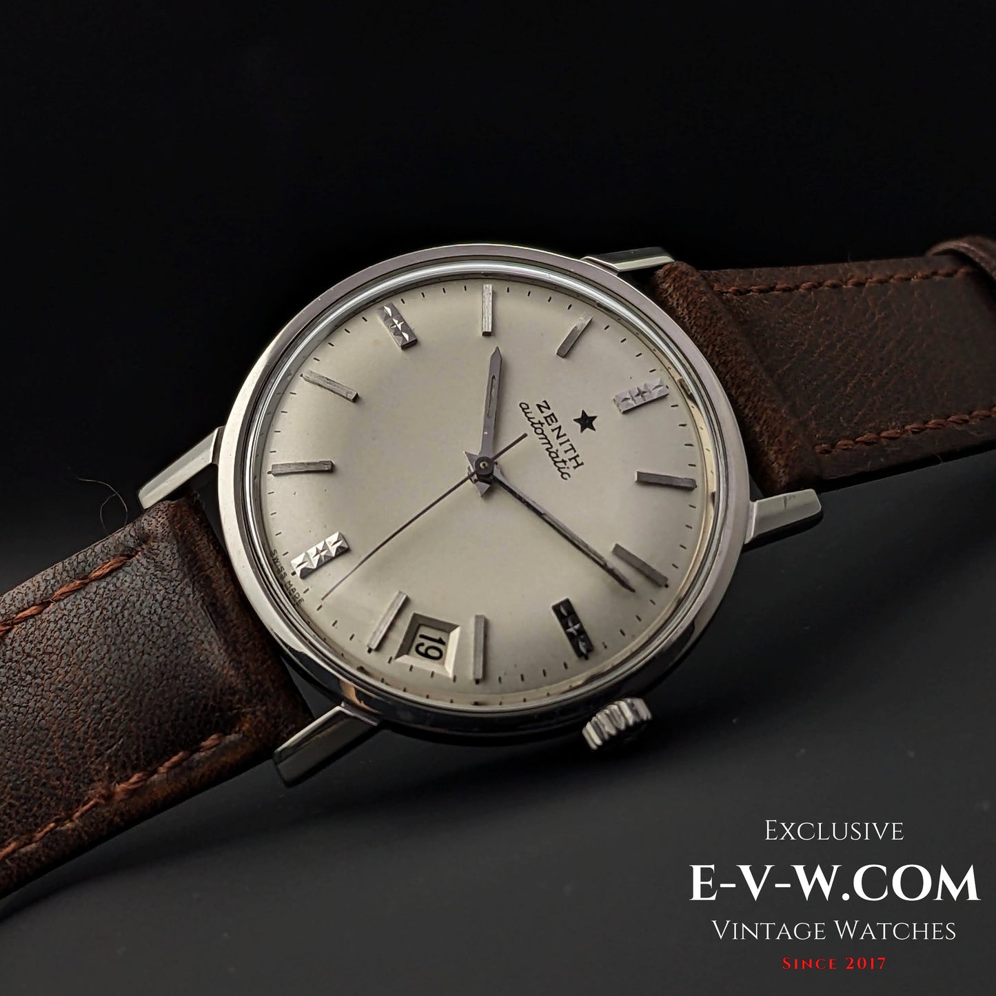 60 Years Old Vintage Zenith Automatic / Cal. 2542PC / Vintage 1960s