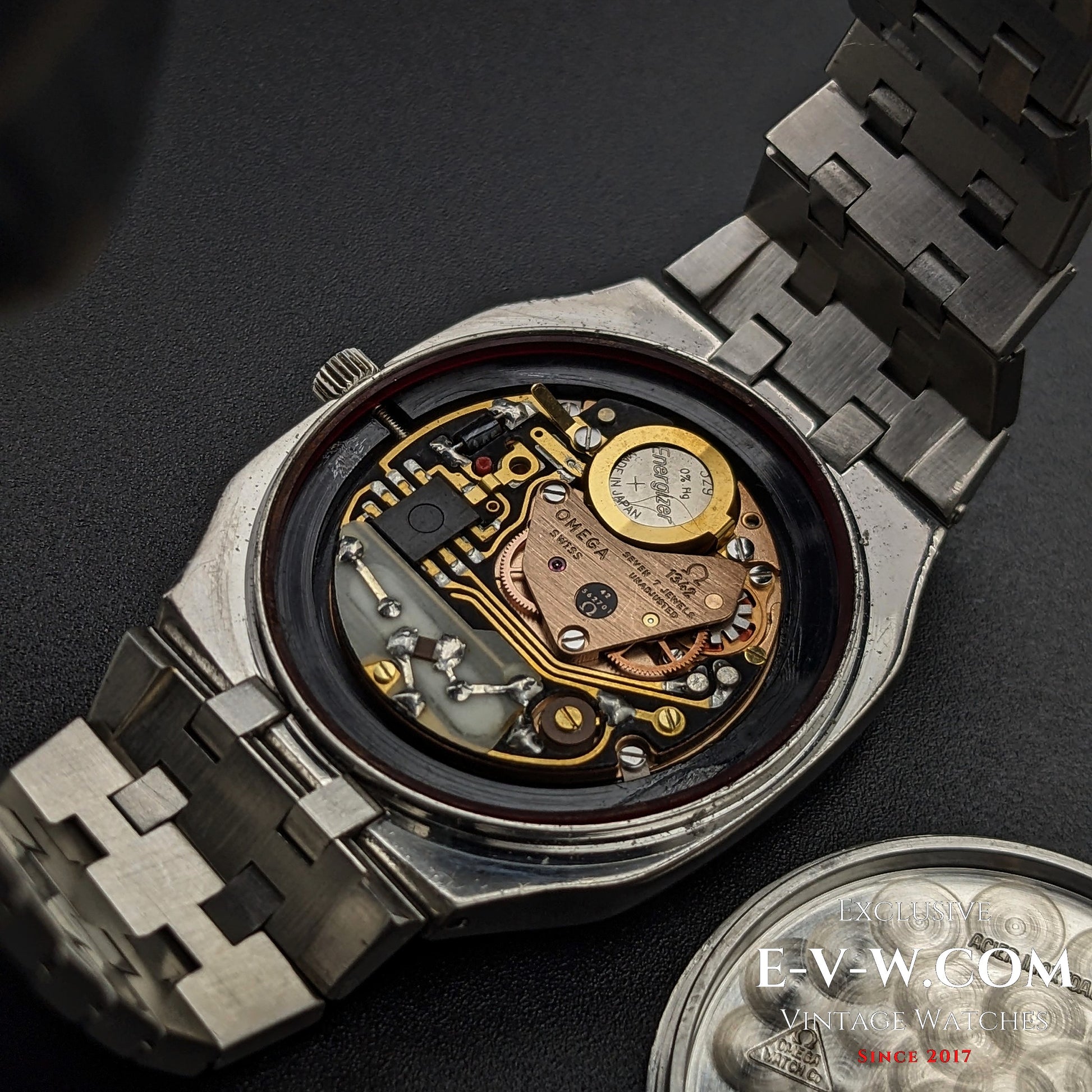 46 Years Old Vintage Omega Seamaster Ref. 196.0135 / 396.0874 / Cal. 1342 Vintage 1978