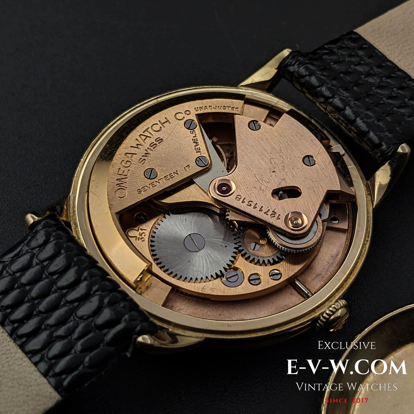 74 Years Old Vintage Omega Automatic Bumper / 14K solid Gold Ref. G6518 / Cal. 351 / Vintage 1950