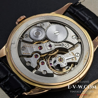 67 Years Old Vintage IWC Schaffhausen 18k Gold / Cal. 89 / Vintage 1956