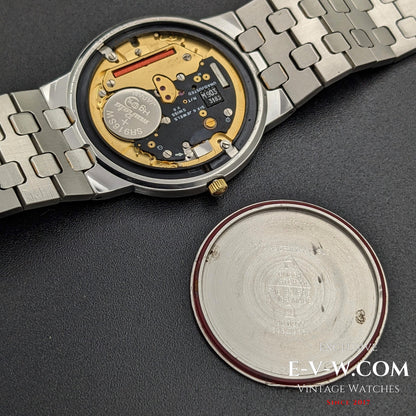 Omega Seamaster Quartz Vintage 54 ans / Acier et Or Réf. 1960277 / Cal. 1432 / Année 1970