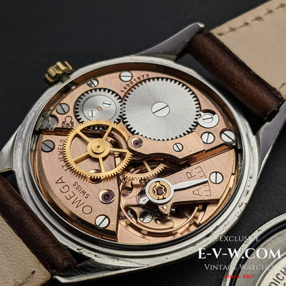 Omega vintage surdimensionnée réf. 2792-2 SC / Cal. 283 (famille 30T2) / millésime 1954, 69 ans