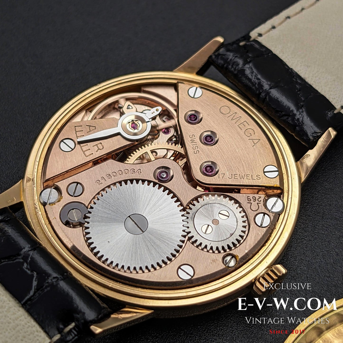 59 Years Old Vintage Omega Century 18k Gold Ref. 121003 / Cal. 269(30T2) / Vintage 1964