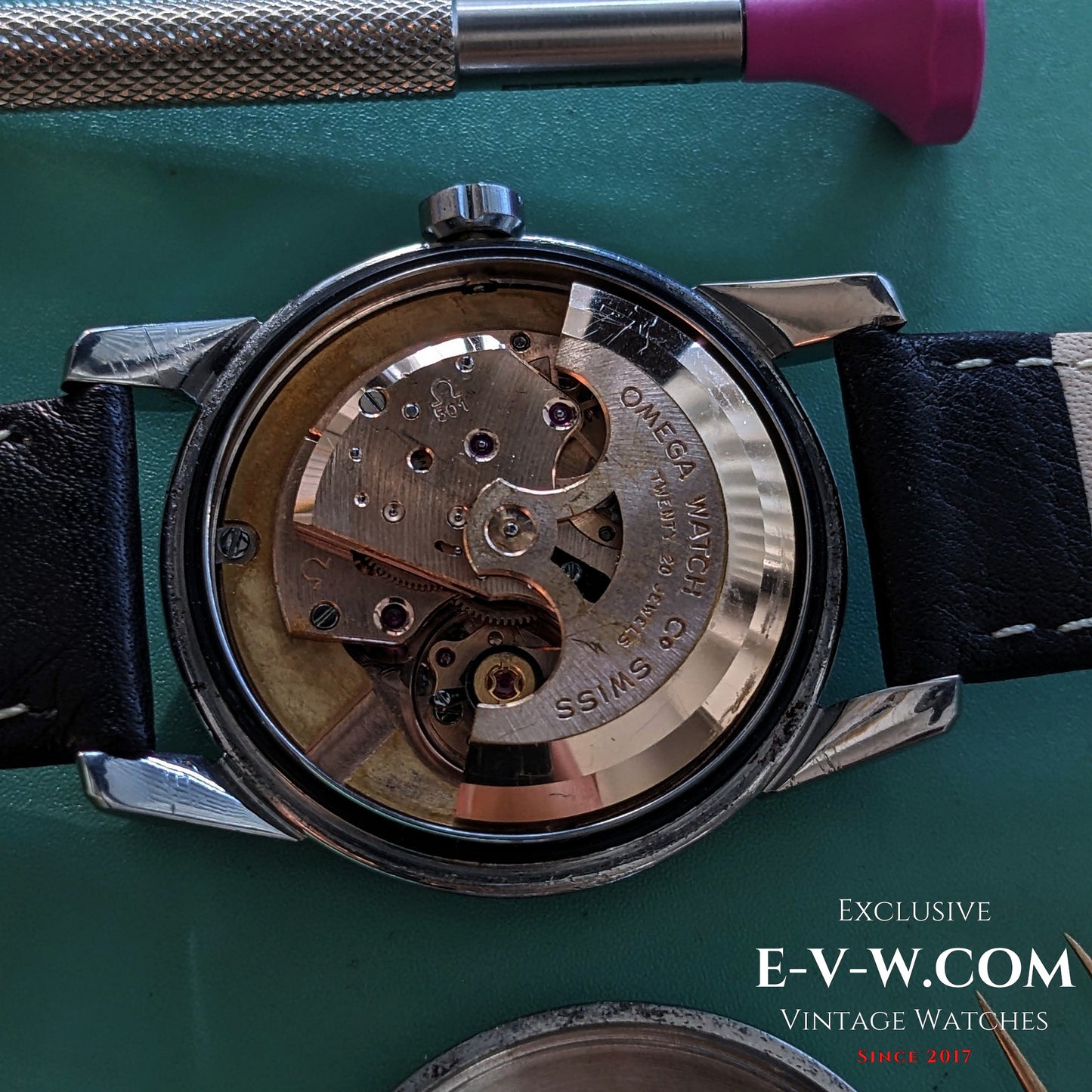 Omega Seamaster Automatique Vintage / Réf. 2846 8SC / Cal. 501 / Année 1956 