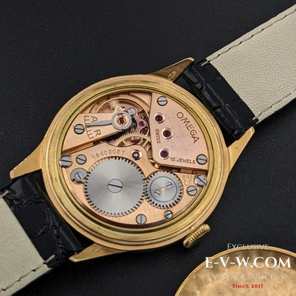 63 Years Old Vintage Omega 18k Gold / Jumbo Ref. 14170 / Cal. 268(30T2) Vintage 1961