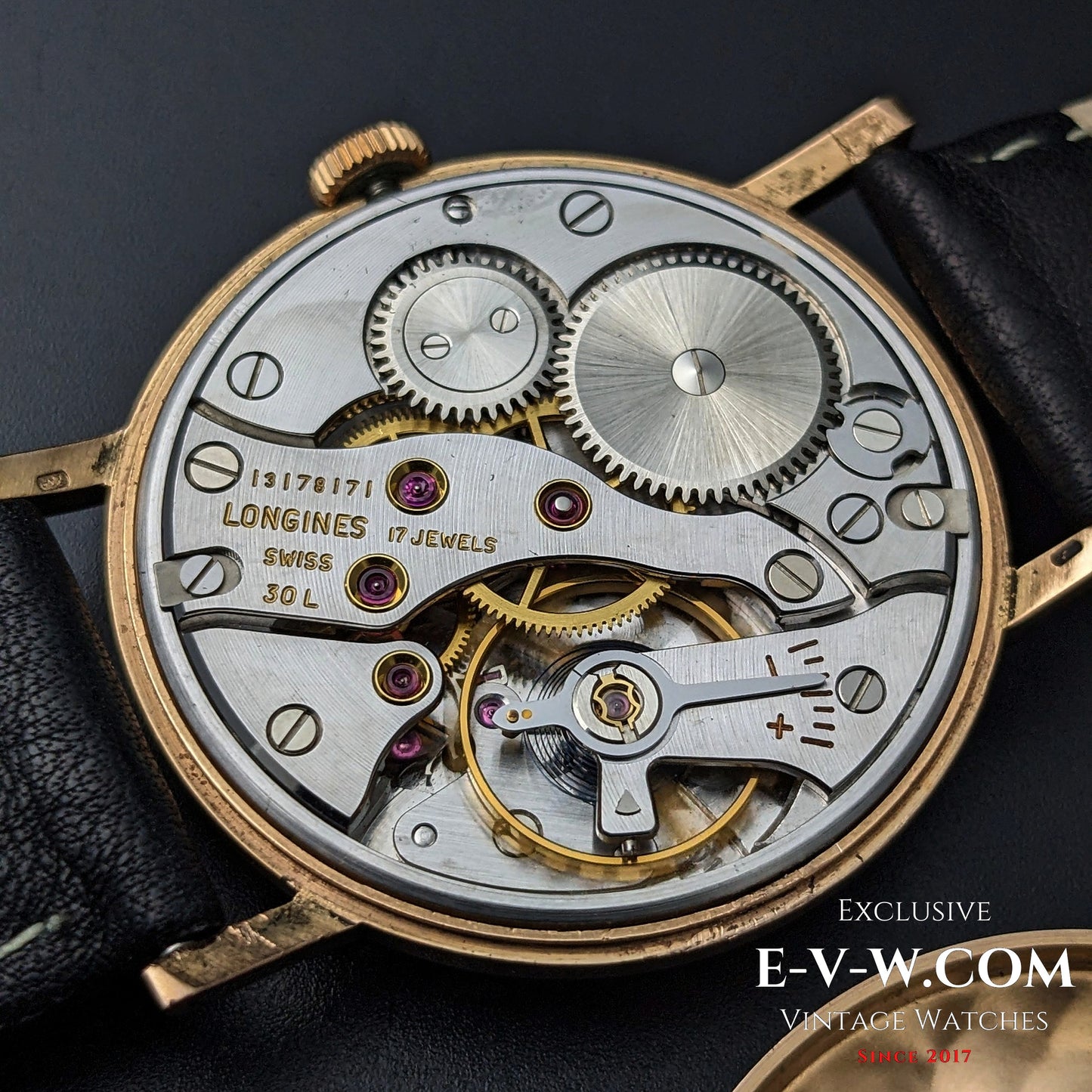 59 Years Old Vintage Longines Calatrava 18k gold / Ref. 7515 / Cal. 30L