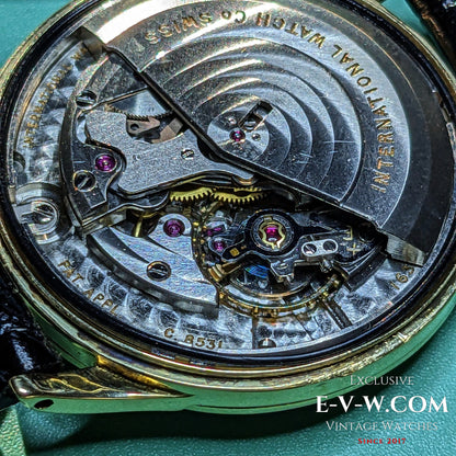 IWC Schaffhausen AUTOMATIC Date | Cadran « Pie-Pan » | Plaqué or | Cal. 8531 | Millésime 1962 | Révision 08/2025