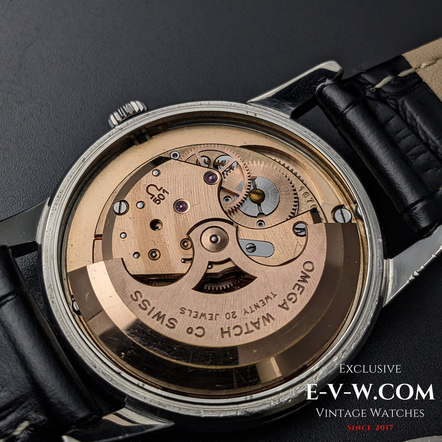 Omega automatique vintage de 67 ans / Réf. 14716 / 7-2 SC / Cal. 501 / Année 1958