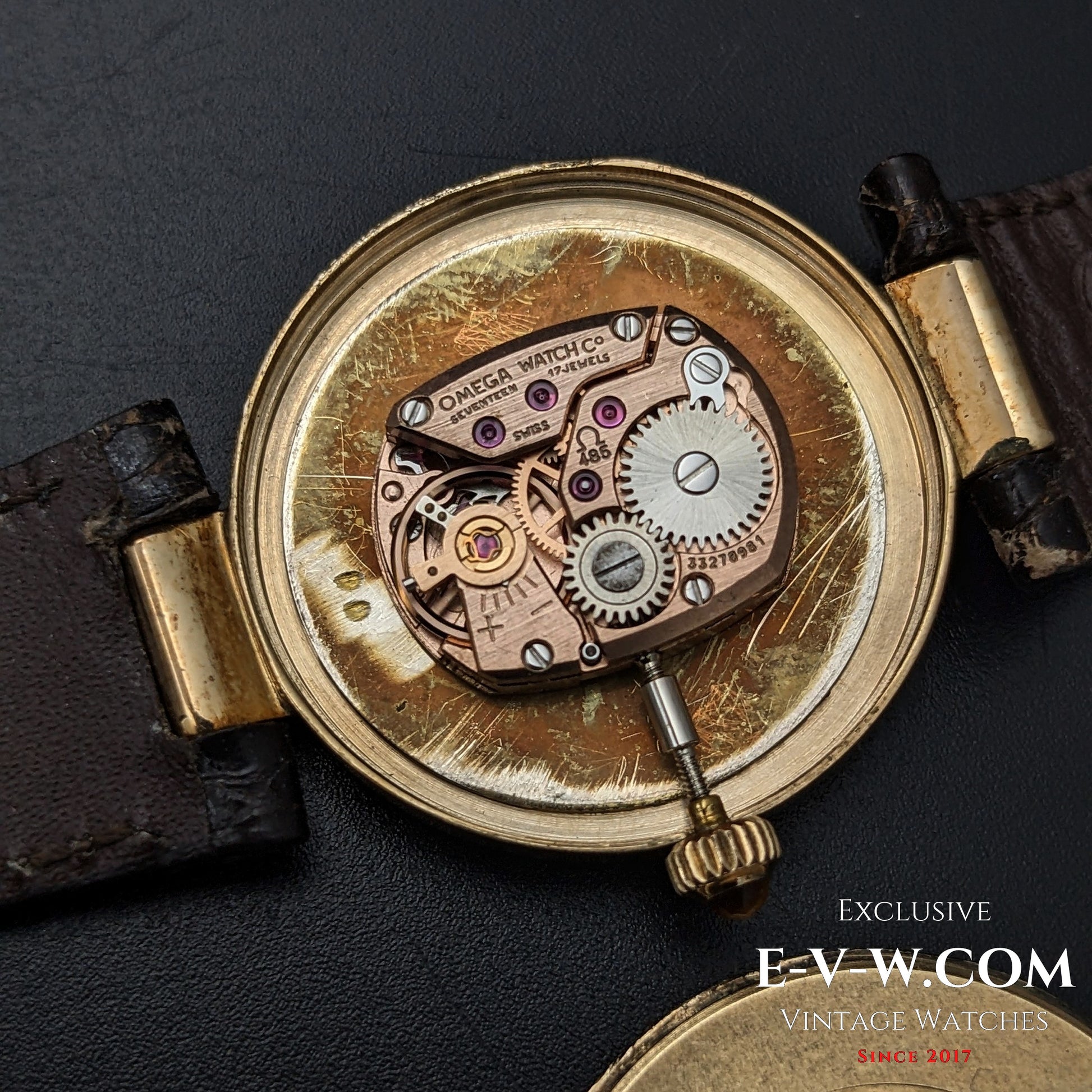 54 Years Old Vintage Omega DE VILLE Lady / Gold / Ref. 7287 / Cal. 485 / Vintage 1971