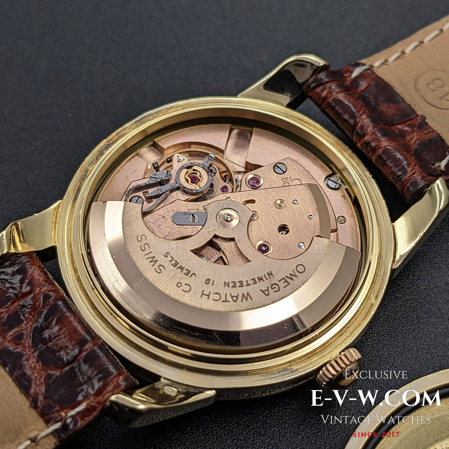 70 Years Old Vintage Omega Seamaster Calendar Solid Gold Ref. 2849 SC / Cal. 503 / Vintage 1954