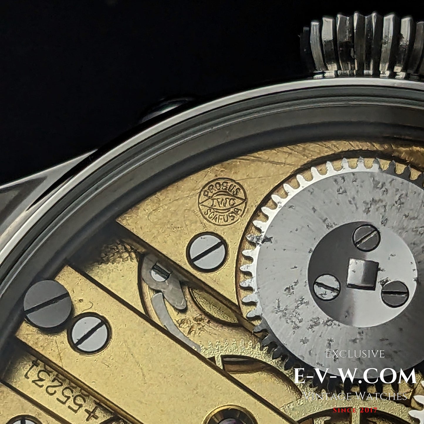 107 Years Old Antique IWC Schaffhausen Jumbo / Pocket Watch Movement / Cal. 66 / Vintage 1918