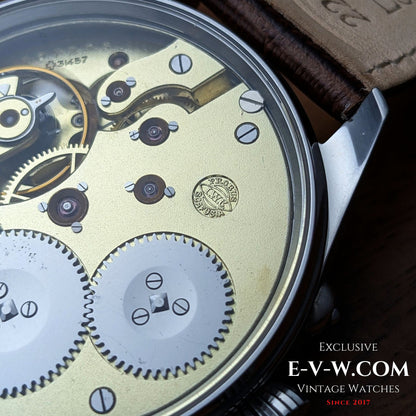 IWC Schaffhausen de 117 ans | Transformation de montre de poche en montre-bracelet | Cal. 53 SAv (48,3 cm H 16,5 cm) | Modèle ancien de 1908 | Révisée