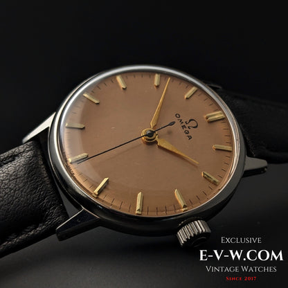 73 Years Old Vintage Omega Salmon Dial / Ref. 2348-7 / Cal. 283 (30T2) / Vintage 1952