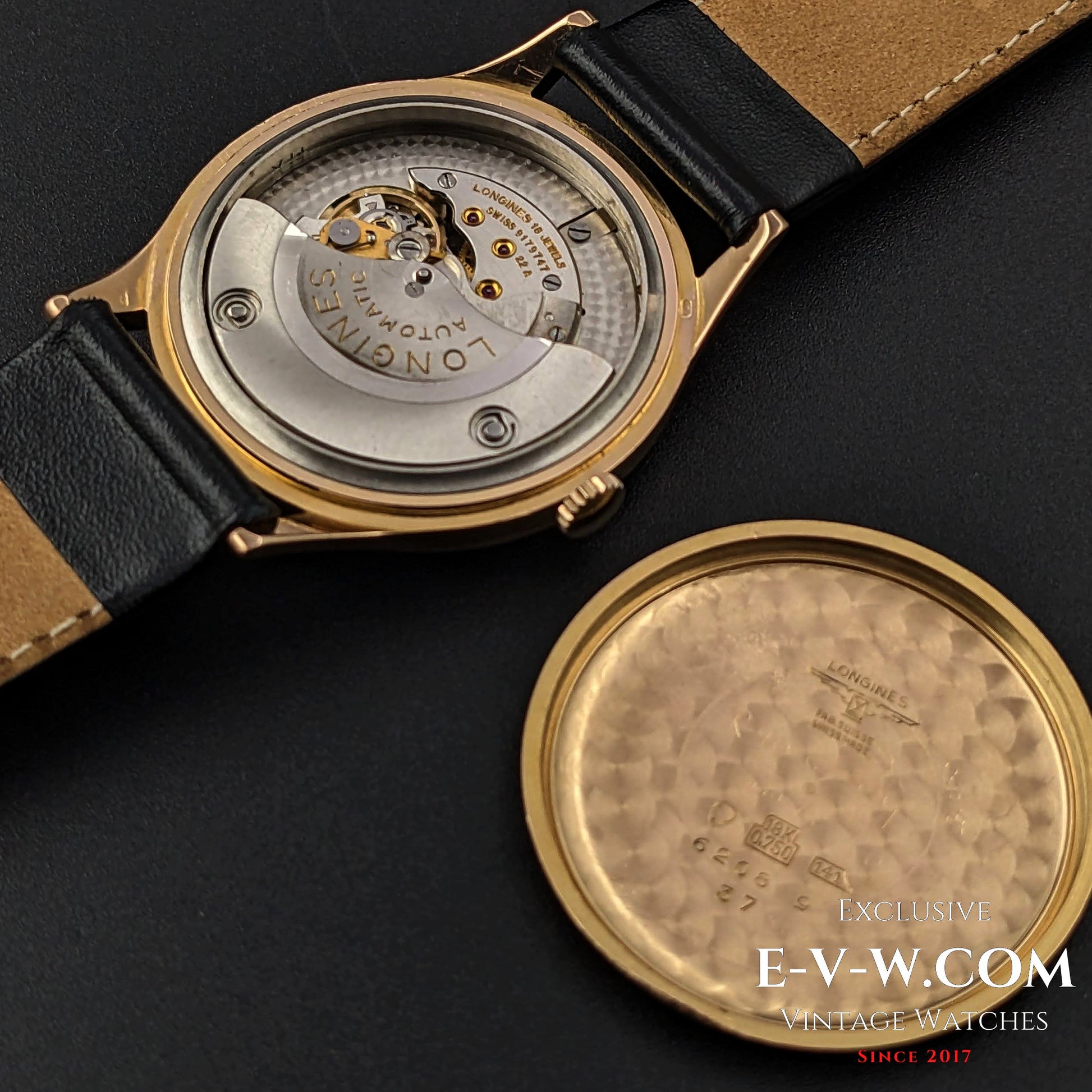 70 Years Old Vintage Longines 18k Gold Automtaic / Cal. 22A / Vintage 1953