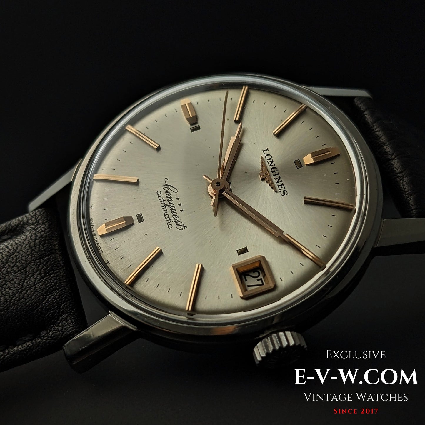 59 Years Old Vintage Longines Conquest Automatic / Ref. 9024 / Cal. 291 / Vintage 1966