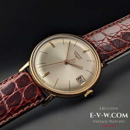 57 Years Old Vintage Longines Classic Calatrava 18k Gold / Cal. 701 / Vintage 1966